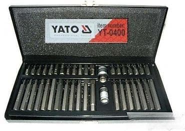 Set nastavaka – TORX, SPLINE, IMBUS, 40 kom., PROFI YATO, Poljska at lalafo.rs — 2 Set nastavaka – TORX, SPLINE, IMBUS, 40 kom., PROFI YATO, Poljska — 2