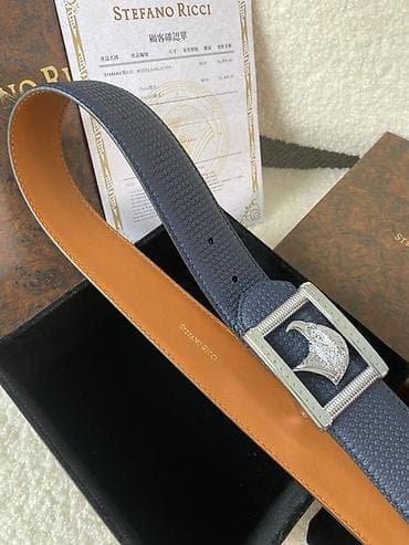 Muški kožni kaiš Stefano Ricci - Model: klasičan kaiš sa na lalafo.rs — 4 Muški kožni kaiš Stefano Ricci - Model: klasičan kaiš sa — 4