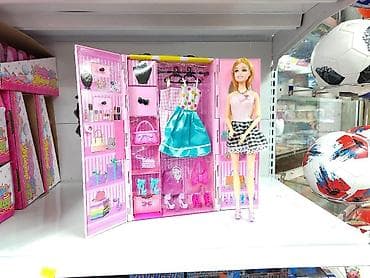 Barbie Ormar sa Lutkom i Dodatcima 👗👠 Neverovatan Barbie ormar PUN na lalafo.rs — 2 Barbie Ormar sa Lutkom i Dodatcima 👗👠 Neverovatan Barbie ormar PUN — 2