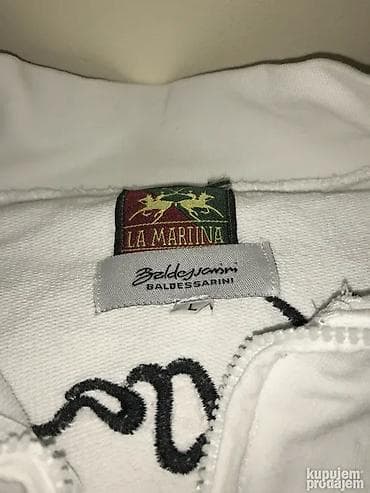 Original La Martina duks M 100% cotton Ramena 48cm duzina 74cm na lalafo.rs — 2 Original La Martina duks M 100% cotton Ramena 48cm duzina 74cm — 2