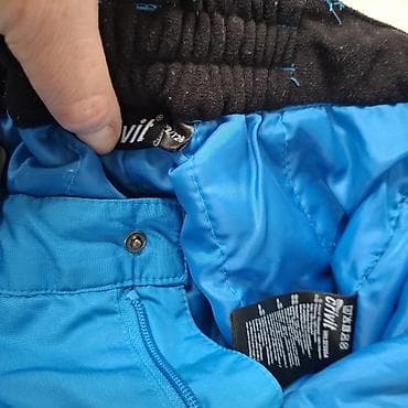 Dečije ski/snowboard pantalone sa tregerima - Boja: plava sa crnim na lalafo.rs — 5 Dečije ski/snowboard pantalone sa tregerima - Boja: plava sa crnim — 5