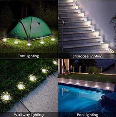 Garden Lighting: ⬆️Novo - Disk Lights - Baštenske solarne disk ubodne lampe 4 kom ⬆️ at lalafo.rs — 8 Garden Lighting: ⬆️Novo - Disk Lights - Baštenske solarne disk ubodne lampe 4 kom ⬆️ — 8