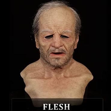 Realistične lateks/silikonske maske za lice – lik starijeg muškarca - na lalafo.rs Realistične lateks/silikonske maske za lice – lik starijeg muškarca -