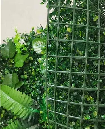 Paneli sa veštačkim biljkama, 3D paneli sa plastičnom zelenilom koje na lalafo.rs Paneli sa veštačkim biljkama, 3D paneli sa plastičnom zelenilom koje