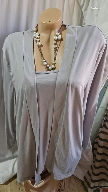 3XL GERMANY 800din SET 2U1 BLUZA UJEDNO SA KARDIGANOM I ELASTINOM na lalafo.rs 3XL GERMANY 800din SET 2U1 BLUZA UJEDNO SA KARDIGANOM I ELASTINOM