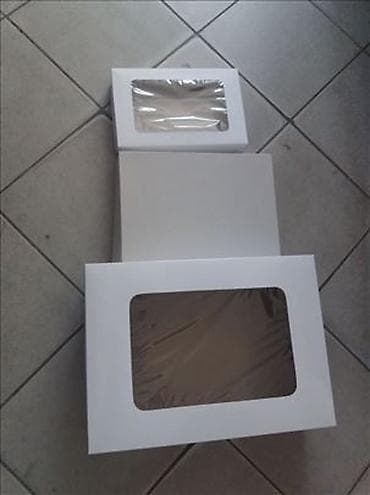 Kartonske kutije za kolače torte i pečenje U ponudi imamo vecu na lalafo.rs Kartonske kutije za kolače torte i pečenje U ponudi imamo vecu