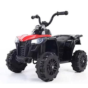 Dečiji električni kvad (ATV) – crveno-crni - Električno vozilo za na lalafo.rs Dečiji električni kvad (ATV) – crveno-crni - Električno vozilo za