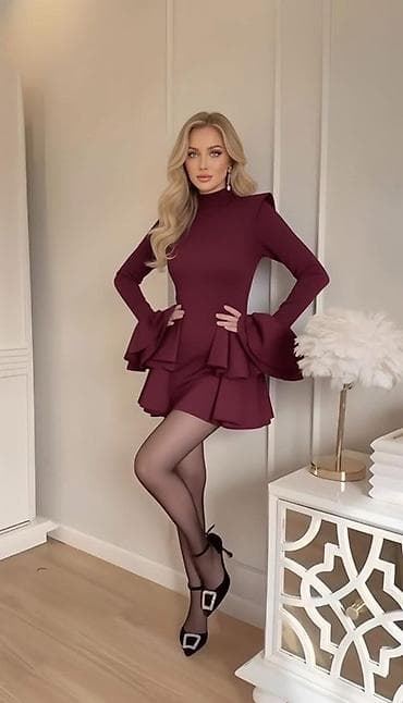 🔥Ženska elegantna mini haljina sa volanima
✅3000 din
Uni na lalafo.rs 🔥Ženska elegantna mini haljina sa volanima
✅3000 din
Uni