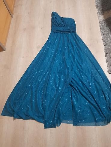 Duga svecana plava haljina at lalafo.rs — 2 Duga svecana plava haljina — 2