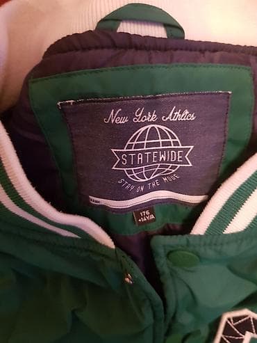 Zelena varsity/bomber jakna “STATEWIDE – New York Athletics” - Model na lalafo.rs — 2 Zelena varsity/bomber jakna “STATEWIDE – New York Athletics” - Model — 2