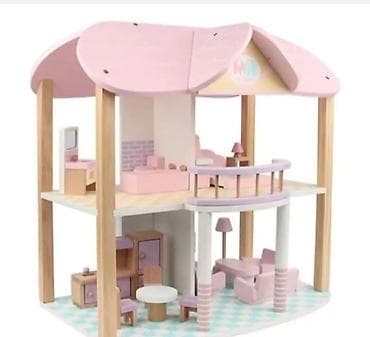 I. 12. Prelepa kvalitetna drvena kucica za lutke. Ima namestaj koji na lalafo.rs — 5 I. 12. Prelepa kvalitetna drvena kucica za lutke. Ima namestaj koji — 5