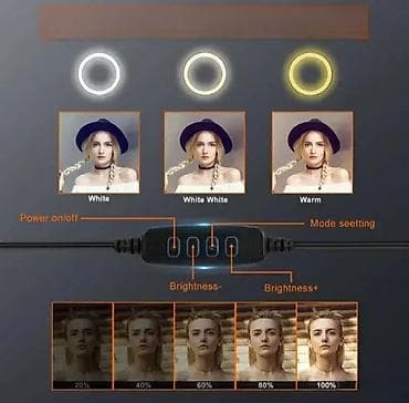 Ring Fill Light Lampa sa Postoljem - 16cm Dobrodošli u Davidov Shop na lalafo.rs — 1 Ring Fill Light Lampa sa Postoljem - 16cm Dobrodošli u Davidov Shop — 1