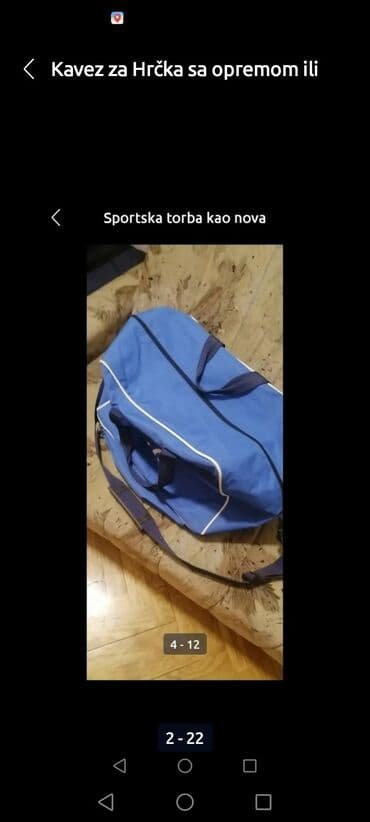 Other: Sportska torba na rame ili u ruke. sve ispravno
Mirjevo at lalafo.rs — 6 Other: Sportska torba na rame ili u ruke. sve ispravno
Mirjevo — 6