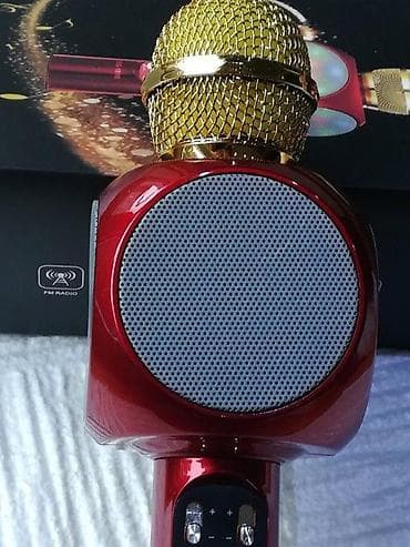 Electronics: Bežični karaoke mikrofon sa ugrađenim zvučnikom i LED osvetljenjem - at lalafo.rs — 7 Electronics: Bežični karaoke mikrofon sa ugrađenim zvučnikom i LED osvetljenjem - — 7