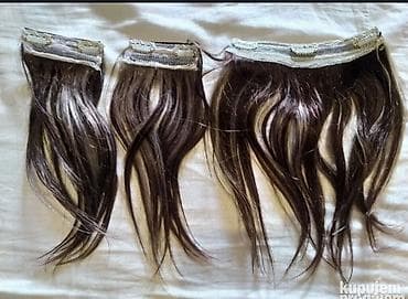 Prodajem set prirodne koseset sadrži ; dva puta po dve klipse,jedan at lalafo.rs — 10 Prodajem set prirodne koseset sadrži ; dva puta po dve klipse,jedan — 10