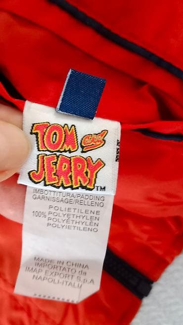 Tom & Jerry prsluk sa 2 lica Original Marines veličina 18 mes na lalafo.rs — 5 Tom & Jerry prsluk sa 2 lica Original Marines veličina 18 mes — 5