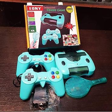 Electronics: Konzola 3000 Igra + Reket sa 2 Džojstika Enoy 3000 je retro konzola at lalafo.rs — 1 Electronics: Konzola 3000 Igra + Reket sa 2 Džojstika Enoy 3000 je retro konzola — 1