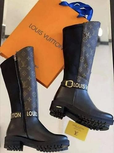 High boots, 36, color - Black at lalafo.rs — 4 High boots, 36, color - Black — 4