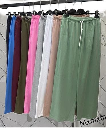 kom sa etiketom: Ženske široke trenerke – više boja - Kroj: wide-leg/oversized, ravna i at lalafo.rs — 8 kom sa etiketom: Ženske široke trenerke – više boja - Kroj: wide-leg/oversized, ravna i — 8