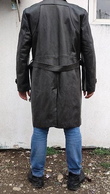 Muski mantil od prirodne koze Odlicno ocuvan Nedostaje zimski ulozak na lalafo.rs — 5 Muski mantil od prirodne koze Odlicno ocuvan Nedostaje zimski ulozak — 5