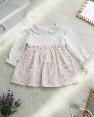 ✨ Bebi haljinica od pamuka i lana ✨ Preslatka i udobna haljinica od na lalafo.rs ✨ Bebi haljinica od pamuka i lana ✨ Preslatka i udobna haljinica od