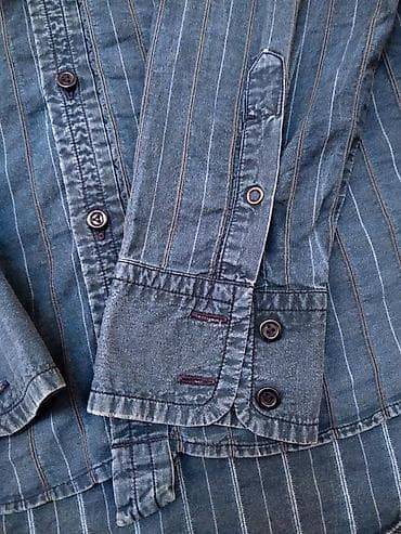 Muška teksas košulja Diesel veličina S Vrhunska prelepa originalna na lalafo.rs — 7 Muška teksas košulja Diesel veličina S Vrhunska prelepa originalna — 7