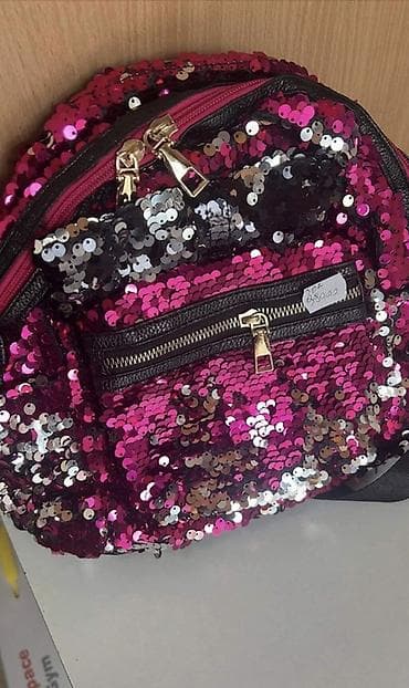 Šljokičasti mini ranac za decu - Dizajn: ceo ranac prekriven sjajnim at lalafo.rs — 1 Šljokičasti mini ranac za decu - Dizajn: ceo ranac prekriven sjajnim — 1