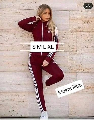 Women's Sweatsuits: Komplet trenerka mokra likra. Cena 2900 dinara ⚡ at lalafo.rs — 5 Women's Sweatsuits: Komplet trenerka mokra likra. Cena 2900 dinara ⚡ — 5