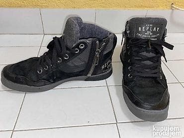 Original REPLAY patike duboke 41 Sa strane ziper kopcanje. Odlicne na lalafo.rs — 3 Original REPLAY patike duboke 41 Sa strane ziper kopcanje. Odlicne — 3