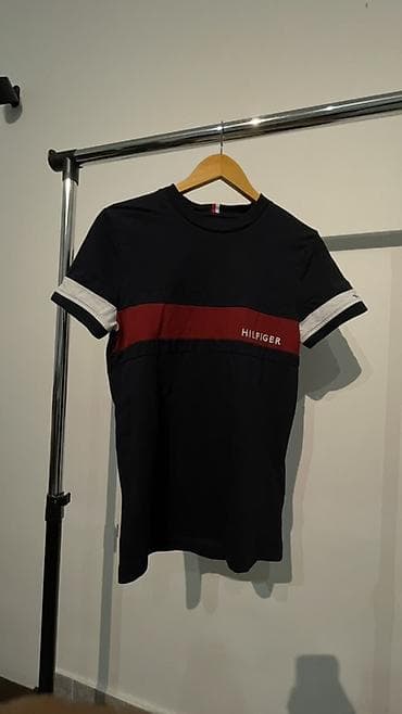 Men's T-shirt Tommy Hilfiger, bоја - Tamnoplava na lalafo.rs Men's T-shirt Tommy Hilfiger, bоја - Tamnoplava