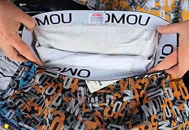 Bokserice xl,2xl 3xl sa dva lica 95%pamuk,5%elastina Iznutra bele na lalafo.rs — 5 Bokserice xl,2xl 3xl sa dva lica 95%pamuk,5%elastina Iznutra bele — 5