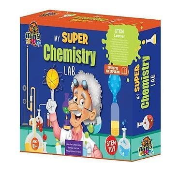 My Super Chemistry Lab – STEM edukativni set za decu 8+ - Komplet na lalafo.rs My Super Chemistry Lab – STEM edukativni set za decu 8+ - Komplet