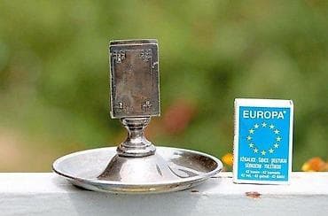 Extra rare Vintage POSREBRENA pepeljara držač kutije šibica. Vrlo na lalafo.rs Extra rare Vintage POSREBRENA pepeljara držač kutije šibica. Vrlo