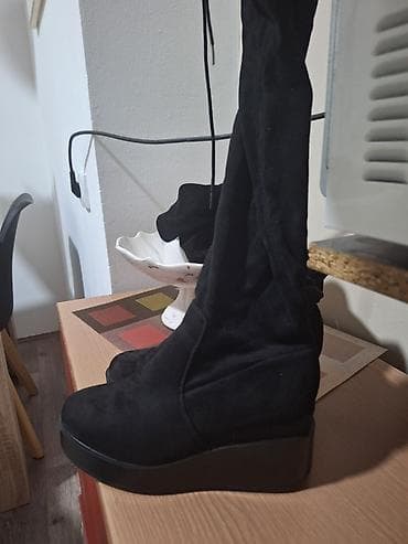 Čizme, 38, bоја - Crna na lalafo.rs — 1 Čizme, 38, bоја - Crna — 1