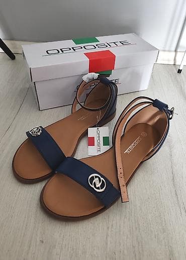 Prelepe, kvalitetne ravne sandale u teget boji NOVO Broj 38 Duzina na lalafo.rs — 2 Prelepe, kvalitetne ravne sandale u teget boji NOVO Broj 38 Duzina — 2