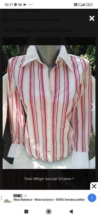 dve suknje po: RASPRODAJA!!Tommy Hilfiger ženska košulja na pruge - Klasičan kroj sa na lalafo.rs — 1 dve suknje po: RASPRODAJA!!Tommy Hilfiger ženska košulja na pruge - Klasičan kroj sa — 1