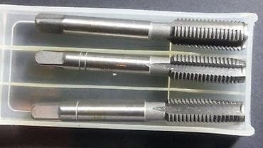 Tool Accessories & Attachments: Set ručnih nareznica – EURO TOOLS, DIN 352 - Tip: Set od 3 nareznice at lalafo.rs — 4 Tool Accessories & Attachments: Set ručnih nareznica – EURO TOOLS, DIN 352 - Tip: Set od 3 nareznice — 4