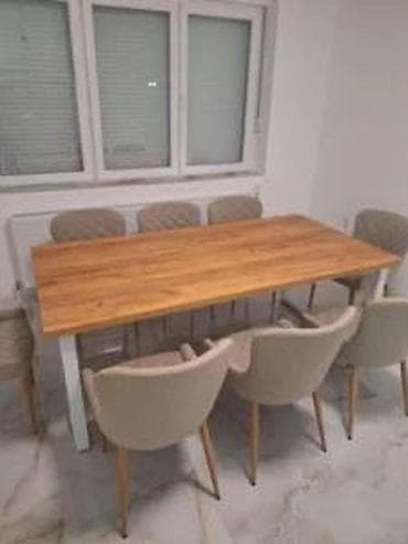 Sets of table and chairs: Trpezarijski sto fx80 izrada po meri | kontakt telefon 06******** at lalafo.rs — 1 Sets of table and chairs: Trpezarijski sto fx80 izrada po meri | kontakt telefon 06******** — 1