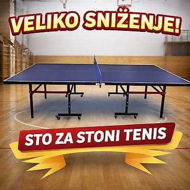 Sto za stoni tenis Viktory – 14,7 mm – 274 × 152,5 × 76 cm Standardni na lalafo.rs Sto za stoni tenis Viktory – 14,7 mm – 274 × 152,5 × 76 cm Standardni