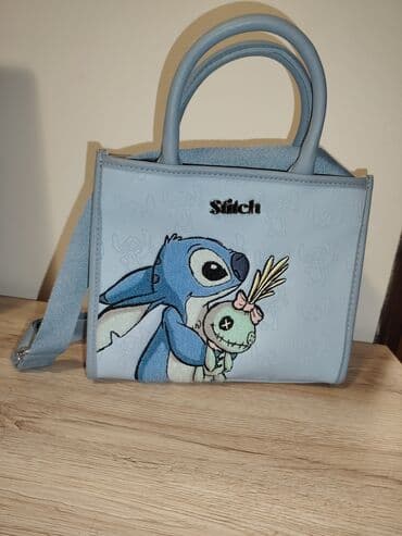 Torbe: Disney Stitch torbica – svetloplava - Model: mini/šoping torbica sa na lalafo.rs Torbe: Disney Stitch torbica – svetloplava - Model: mini/šoping torbica sa