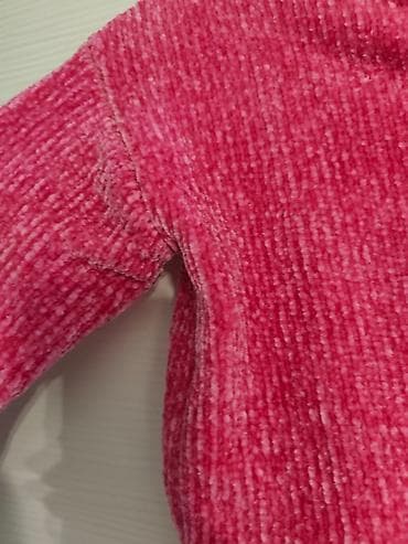 Pletena džemper-majica Sinsay, velicina XS. - Boja: jarko roze - na lalafo.rs — 2 Pletena džemper-majica Sinsay, velicina XS. - Boja: jarko roze - — 2