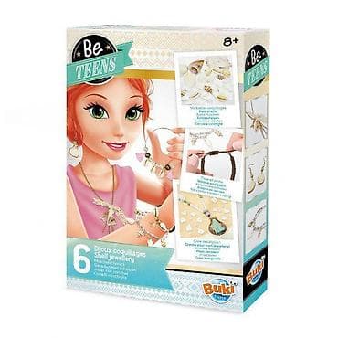 Creative & Educational Toys: Buki Be Teens – Set za izradu nakita od školjki Kreativni komplet at lalafo.rs — 1 Creative & Educational Toys: Buki Be Teens – Set za izradu nakita od školjki Kreativni komplet — 1