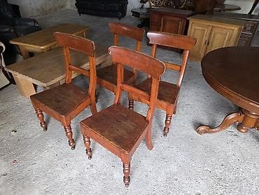 cepaci za drva: Okrugli drveni trpezarijski sto sa 4 stolice – klasični stil - na lalafo.rs — 7 cepaci za drva: Okrugli drveni trpezarijski sto sa 4 stolice – klasični stil - — 7