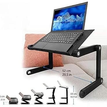 Podesivi aluminijumski stalak/stočić za laptop - Višenamenski dizajn na lalafo.rs Podesivi aluminijumski stalak/stočić za laptop - Višenamenski dizajn