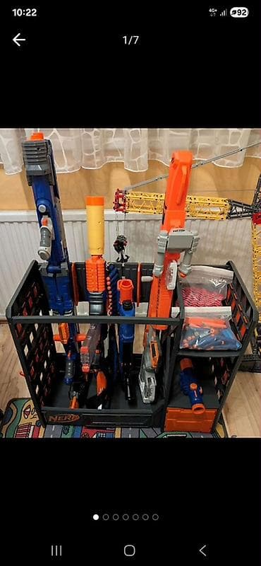 Veliki set Nerf/x-shot pušaka sa dodatnom opremom - Više Nerf i na lalafo.rs — 2 Veliki set Nerf/x-shot pušaka sa dodatnom opremom - Više Nerf i — 2