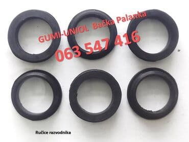 Gumice ručice za razvodnik viljuškar INDOS U kompletu dobijate 6 na lalafo.rs Gumice ručice za razvodnik viljuškar INDOS U kompletu dobijate 6