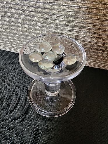 Svecnjak nov puno staklo vintaz. Vintaz staklen svecnjak,pun na lalafo.rs — 3 Svecnjak nov puno staklo vintaz. Vintaz staklen svecnjak,pun — 3