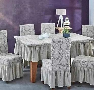 Set stolnjaka i navlaka za stolice – žakard Prodajem žakard set za na lalafo.rs — 1 Set stolnjaka i navlaka za stolice – žakard Prodajem žakard set za — 1