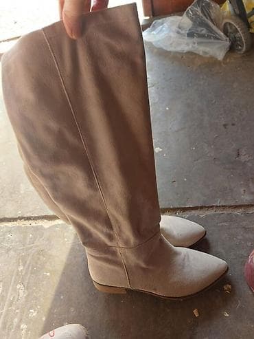 High boots, 40, color - Beige at lalafo.rs — 3 High boots, 40, color - Beige — 3