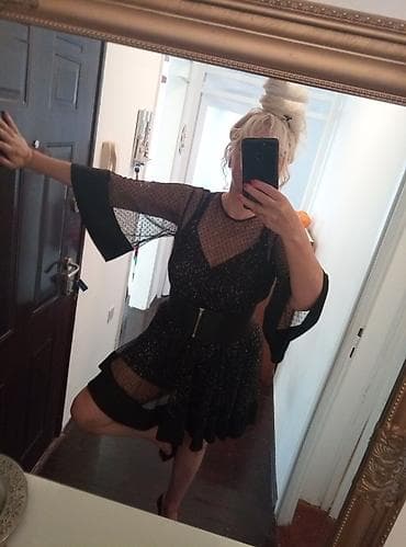 Svecana mini haljina/ šorc. Br. 38.( Pise 36, ali je veca za broj!) na lalafo.rs — 5 Svecana mini haljina/ šorc. Br. 38.( Pise 36, ali je veca za broj!) — 5